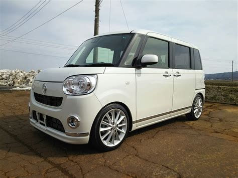 ダイハツ ムーヴキャンバスを華麗にカスタム！by Epolution 20190303 嫁の車、タントgに乗ってましたが、諸事情