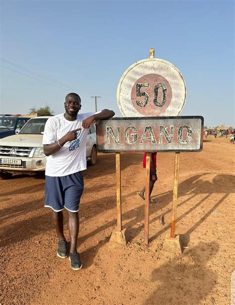 Chelsea Star Kalidou Koulibaly Visits His Home Town In Senegal For