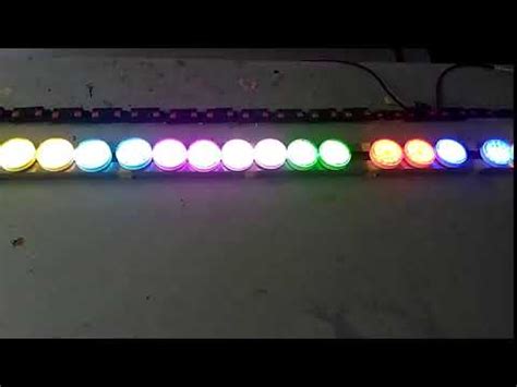 LEDLightingHut 60mm Digital RGB Dots UCS2903 IC 18 LEDs DC 24V YouTube