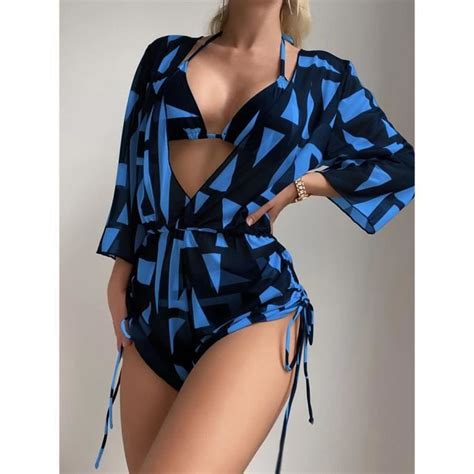 Maillot De Bain Maillot De Bain Trois Pi Ces Pour Femmes Sexy Taille