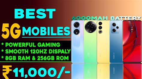 8GB Ram Top 5 Best 5G Smartphone Under 11000 In 2023 120hZ Display