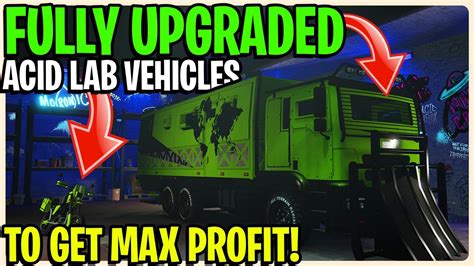 HOW TO FULLY UPGRADE THE ACID LAB VEHICLES IN GTA ONLINE YouTube