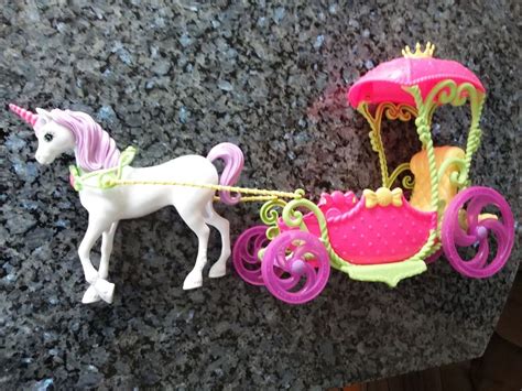 Barbie Einhorn Mit Kutsche Kaufen Auf Ricardo