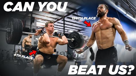 Can You Beat Us Rich Froning And Tyler Christophel Full Crossfit Workout