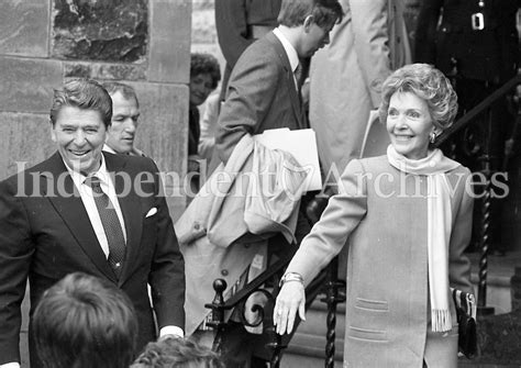 President Ronald Reagan S Visit To Ireland Irish Independent Archives