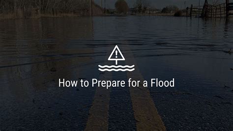 How To Prepare For A Flood