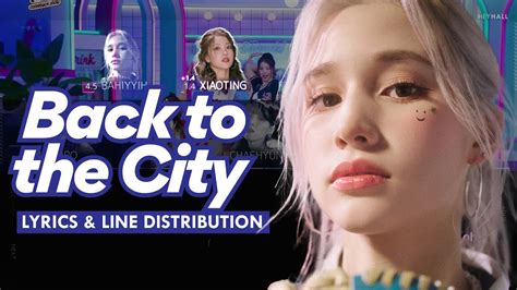 Kep1er Back To The City Color Coded Lyrics And Line Distribution