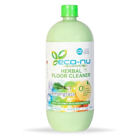 ECO NU Lemongrass Based Herbal Floor Cleaner 1 Litre Amazon In