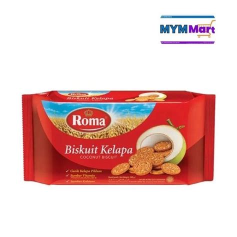 Roma Coconut Biscuit 300g Shopee Malaysia