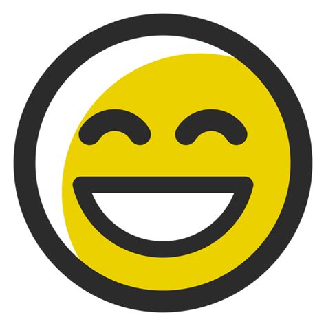 Smiley Colored Stroke Emoticon Transparent Png Svg Vector File Images