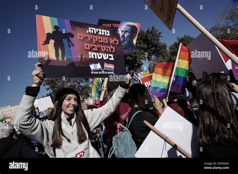 Jerusalem Israel 29th December 2022 Activists Assembled From Around The Country Demonstrate