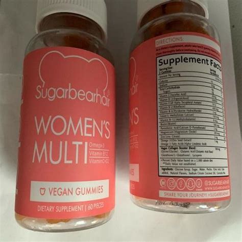 Sugarbearhair Sugar Bear Women S Multi Vegan Multivitamin Gummies For 1 Month Id 11423287 Buy