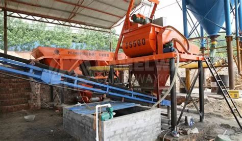 Planta de Hormigón Pequeña Planta Mezcladora de Concreto Pequeña