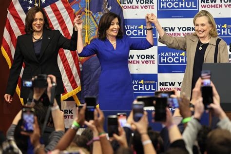 Harris And Clinton Rally For Hochul In New York As The Governors Race