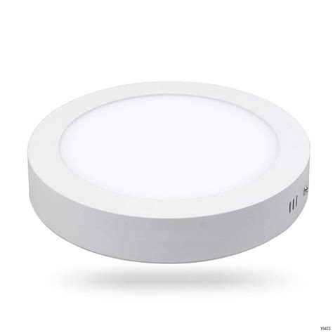 Led Economic Surface Panel Light W Round W W K Veligaa Hardware