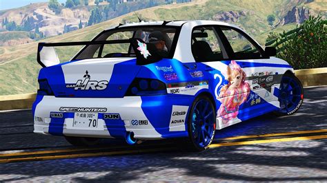 Mitsubishi Lancer Evolution Ix Mr Itasha Livery Garagehrs Evo Gta