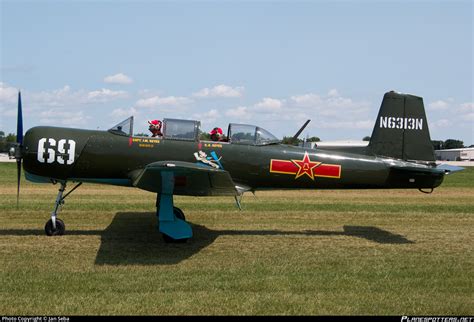 N6313N Private Nanchang CJ 6A Photo By Jan Seba ID 1649379