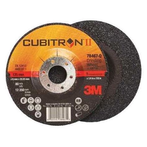 3M™ Cubitron™ II Grinding Wheels – Type 27 (Depressed Centre) | MacMor Industries