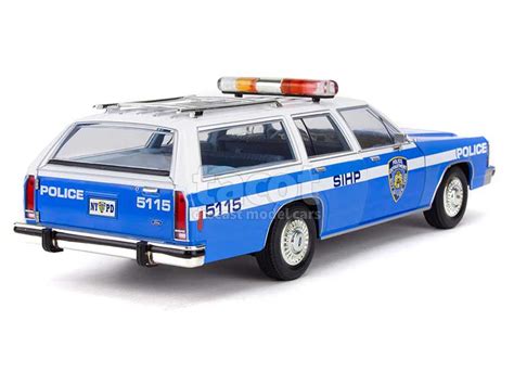 Ford Crown Victoria Ltd Wagon Police 1988 Greenlight 118 Autos Miniatures Tacot