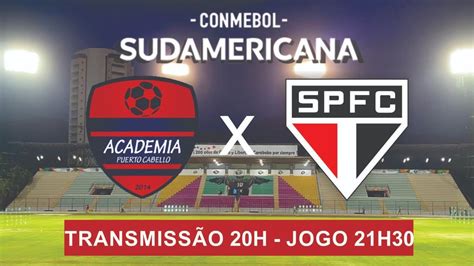 Ao Vivo Academia Puerto Cabello X S O Paulo Fc Sudamericana Spfc