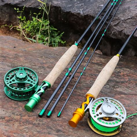 Sougayilang New Fly Fishing Rod Set 2.7M #5/6 Carbon Fiber Ultralig