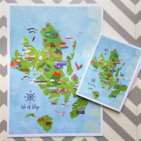 Isle of Skye Map | Kate McLelland