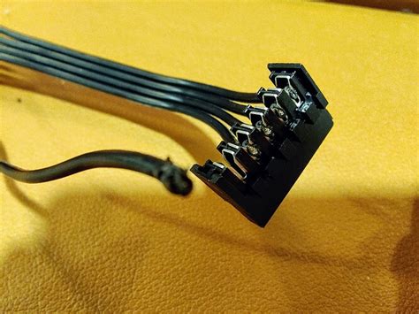 [Guide] 3.3v SATA Power Cable Mod - 3.3v wire removal - Hardware ...