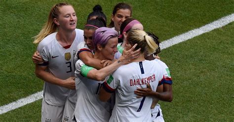 Fifa Womens World Cup Rapinoe Lavelle Score As Usa Beat