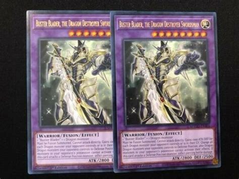 Yugioh Buster Blader Deck Buster Dragon Whelp Robot Wizard Near