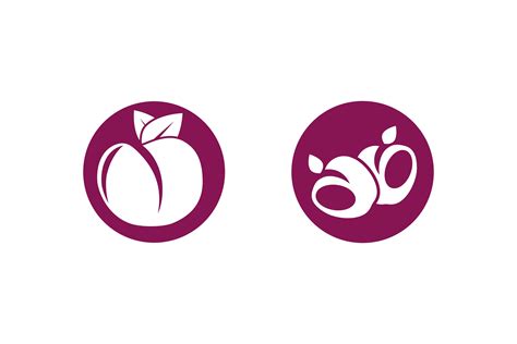 Plum Logo Vector Icon Design Graphic by Redgraphic · Creative Fabrica