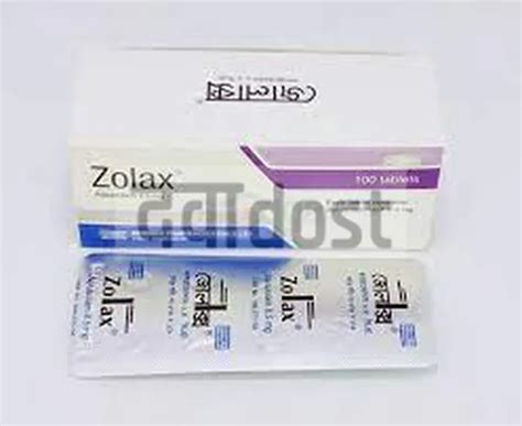 Zolax 05mg Tablet Upto 938 Off Dawaadost