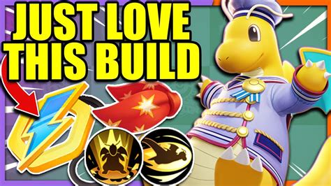 This OUTRAGE DRAGONITE BUILD Can T Be Stopped Pokemon Unite YouTube