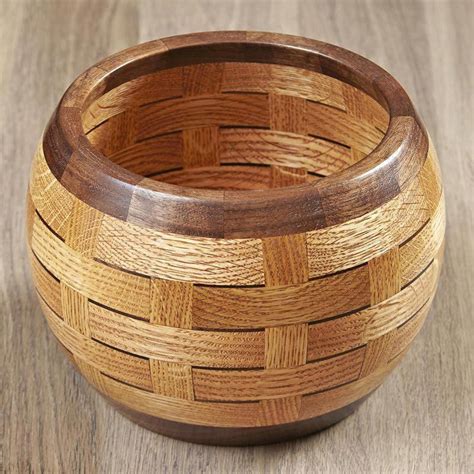 Turn A Woven Bowl Plan From WOOD Magazine Woodturninglathearticles