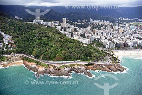 Tyba Online Assunto Foto Aérea Da Avenida Niemeyer 1916 Local