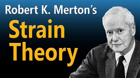 Mertons Strain Theory And Typology Of Deviance Explained Youtube