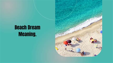 Beach Dream Meaning MELTBLOGS