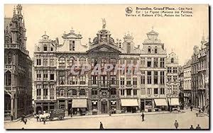 Carte Postale Ancienne Bruxelles Grand Place Cote Nord Est Le Pignon