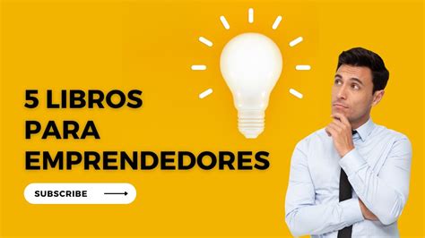 5 Libros Para Emprendedores YouTube