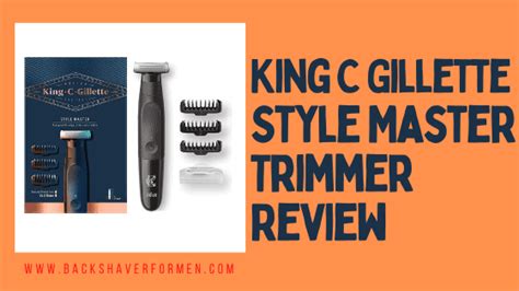 King Gillette All In One Styler Cordless Stubble Trimmer 49 OFF