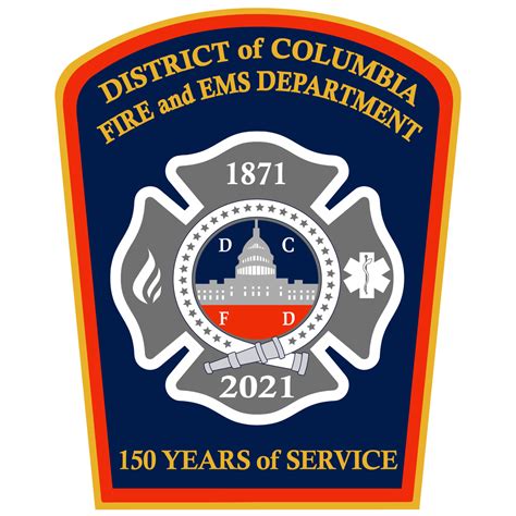 Let's Celebrate 150 Years of DC Fire and EMS! - D.C. Firefighters Burn ...