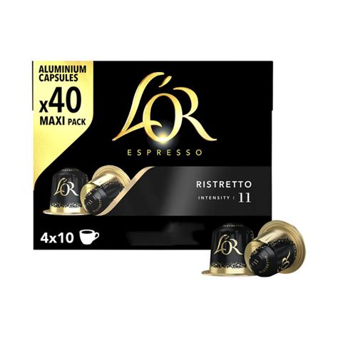 Buy L Or Espresso Ristretto Intensity Coffee Capsules Pack Coles