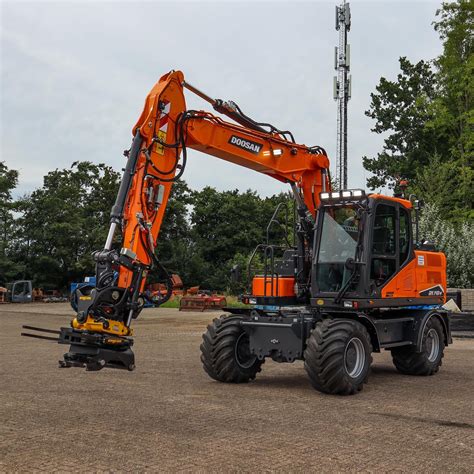 Afgeleverd Doosan Dx W Snippe Erica