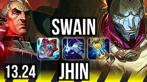 SWAIN Taric Vs JHIN Rell ADC Comeback 700 Games 13 4 14