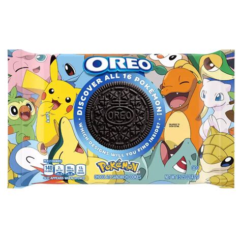 Oreo Pokemon Limited Edition - Family Size - Exotic Snacks Company