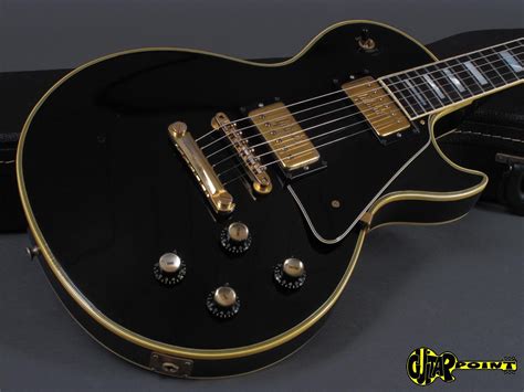 Gibson Les Paul Custom 1972 Ebony Black Guitar For Sale Guitarpoint