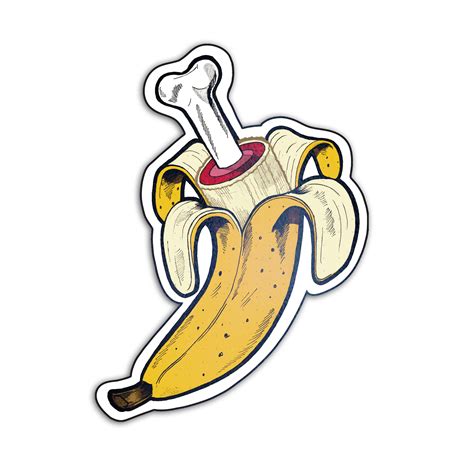 Banana Bone Peel Into This New Sticker Set These Stickers Are Sure To