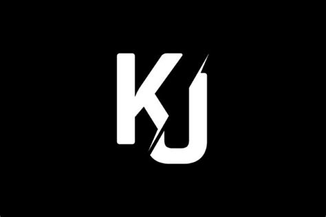 Monogram KJ Logo Design Graphic by Greenlines Studios · Creative Fabrica