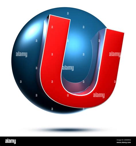 Blue And Red U Logo