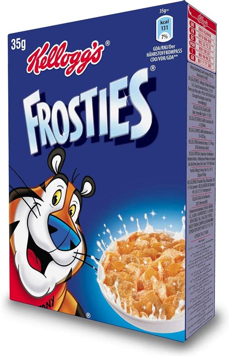 Kelloggs Frosties Cereal Portion Packs 1x40x35g Amazon Co Uk Grocery