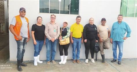 Visita Da Equipe De Entomologia Do Lacen Prefeitura De Aragoiânia